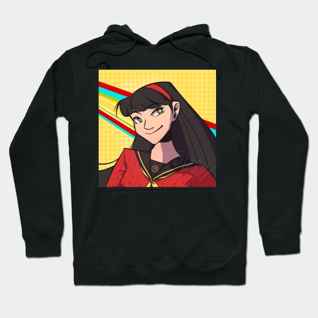 Yukiko Amagi p4 Hoodie by toothy.crow